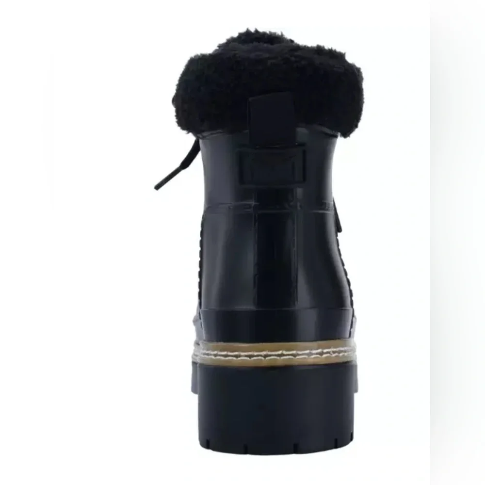 Marc Fisher Women’s Waterproof Winter Lace Up Lug Sole Boots Size 8 - Picture 4 of 10